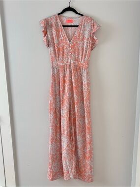 knee length dresses for ladies Maaji Palm Plantation Lupine Long Dress LG / Red